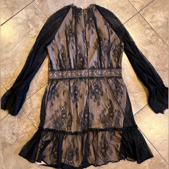 Shoshanna Black Lacy dress - Picture 3 of 5